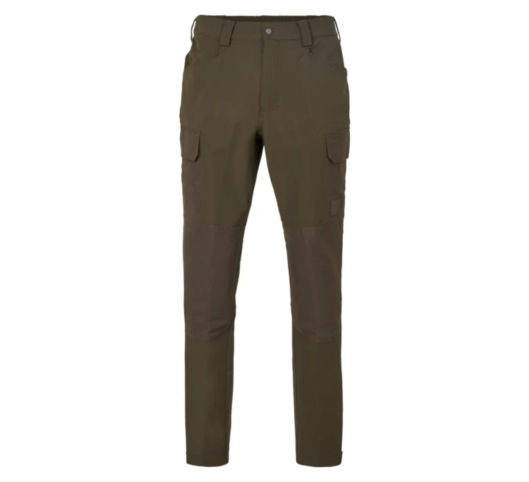Spodnie Härkila Hill - Willow Green/Brown