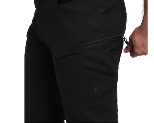 Spodnie Helikon UTP PolyCotton Stretch RipStop - Czarny (SP-UTL-SP-01)