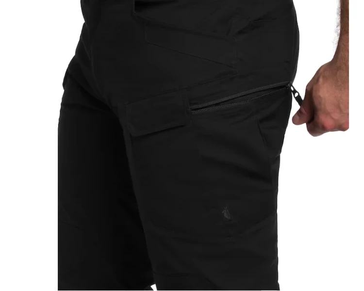 Spodnie Helikon UTP PolyCotton Stretch RipStop - Czarny (SP-UTL-SP-01)