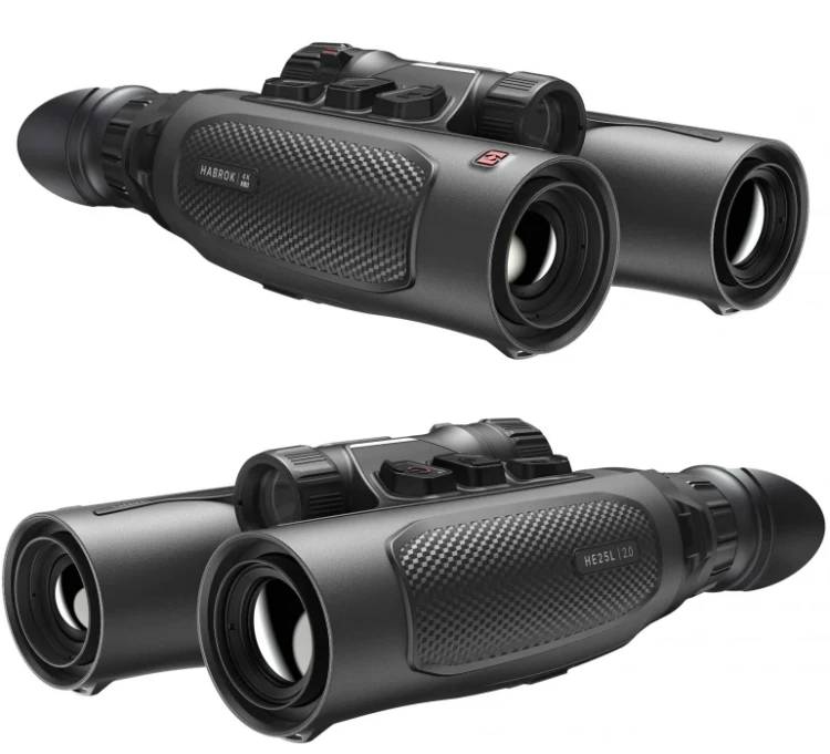 Lornetka termowizyjna HIKMICRO Habrok 4K HE25L 2.0 LRF + dwa iluminatory 850 i 940 nm