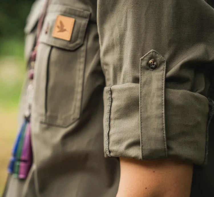 Koszula damska Seeland Selous Ines Cargo L/S - Grape Leaf