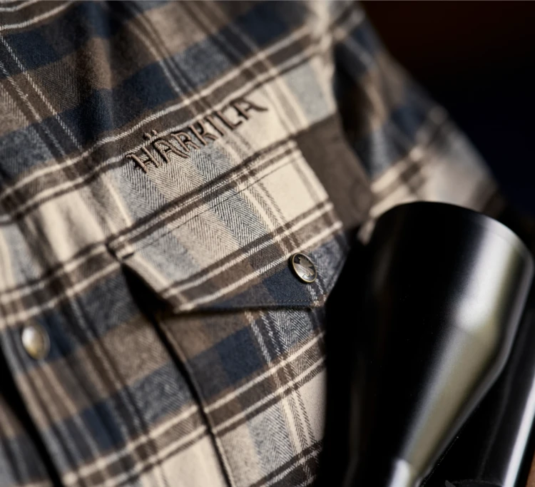 Koszula Härkila Aivak L/S - Turkish Coffee