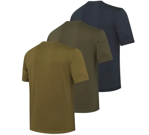 Koszulka Beretta Corporate (3-pack) TS841 - Green Stone.Ebony.FDE (2).webp