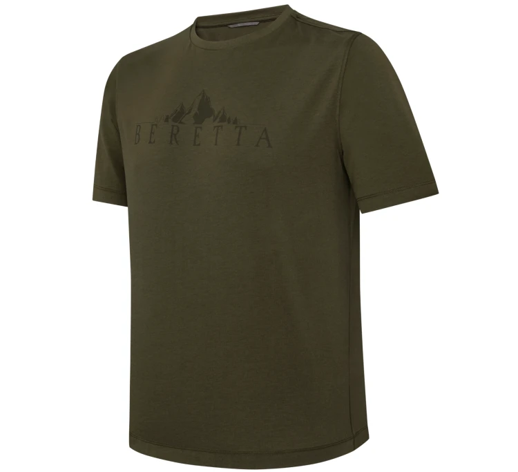 Koszulka Beretta Cresta TS822 - Dark Olive (1).webp