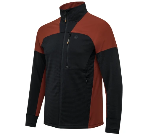 Bluza Beretta Kruma GridTech Fleece P379 - Black/Madder