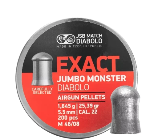 Śrut diabolo JSB Exact Jumbo Monster 5,52 mm (200) (1).webp