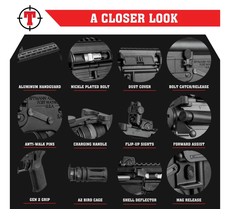 Karabinek Tippmann M4-22 Elite-L 16'' kal.22 LR (5).webp