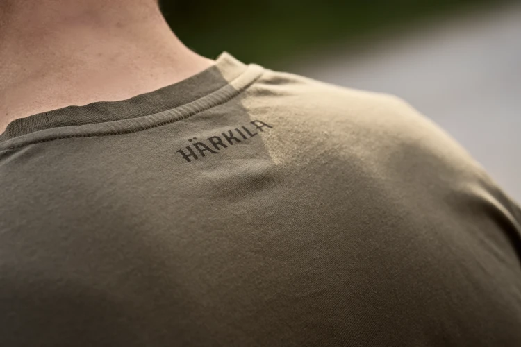 Koszulka Härkila Scandinavian S/S - Grape Leaf