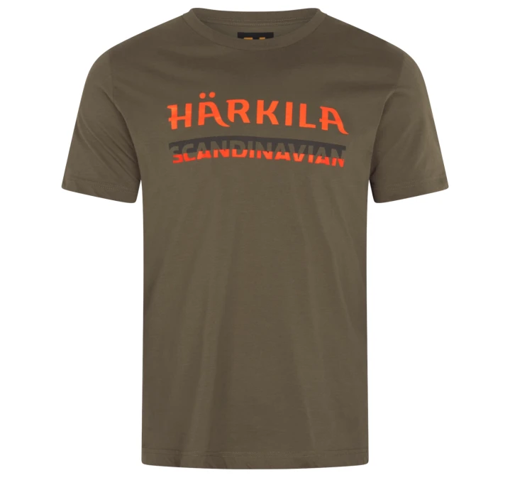 Koszulka Härkila Scandinavian S/S - Grape Leaf