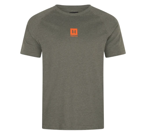 Koszulka Härkila Instinct S/S - Green Melange