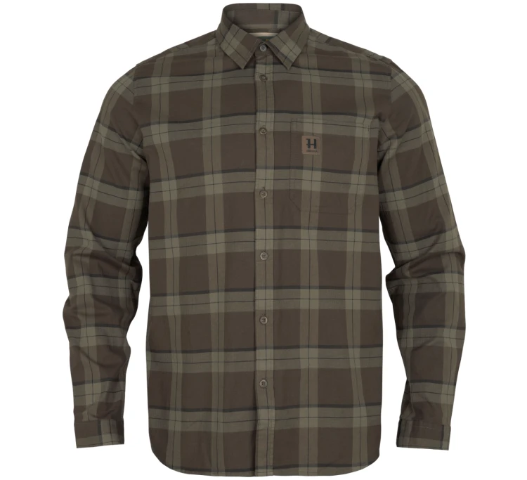 Koszula Härkila Fjell L/S - Green Check