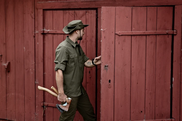 Kapelusz Seeland Selous Boonie - Grape Leaf