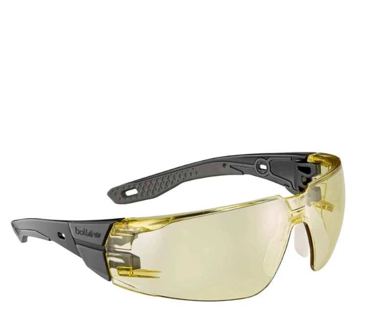 Okulary ochronne Bolle Safety RUSH+ 2.0 – Żółty – RUSPMN32E
