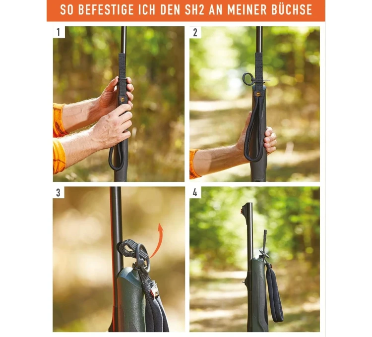 Uchwyt do broni Sauenhammer Boarhammer SH2 Keiler - Czarny