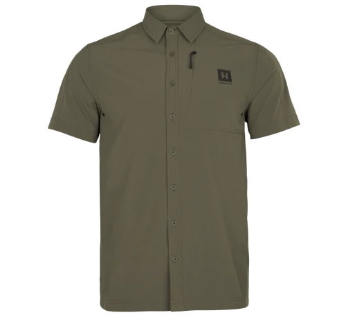Koszula z krótkim rękawem Härkila Trek S/S - Grape Leaf
