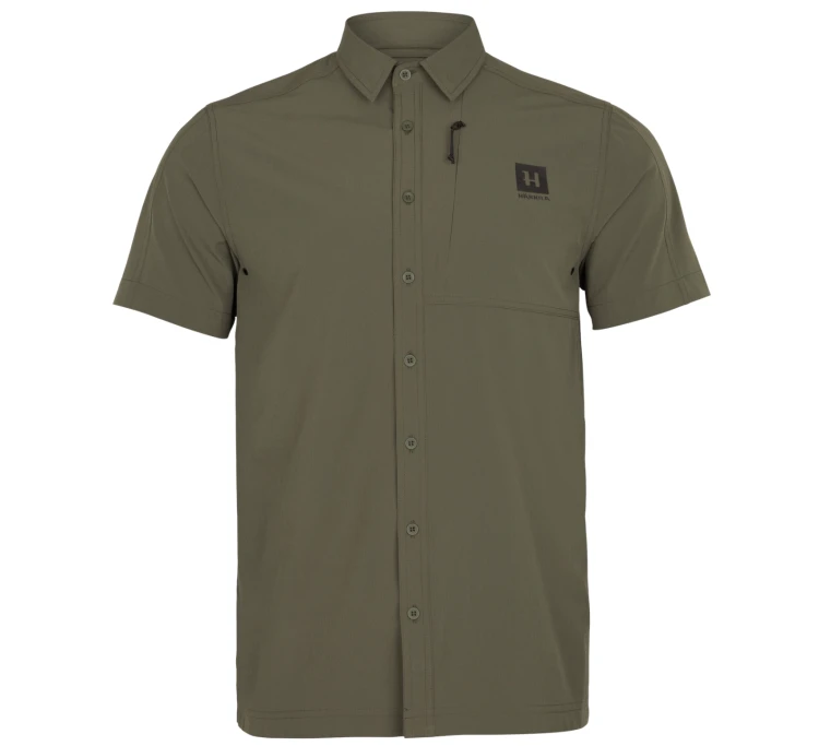 Koszula z krótkim rękawem Härkila Trek S/S - Grape Leaf
