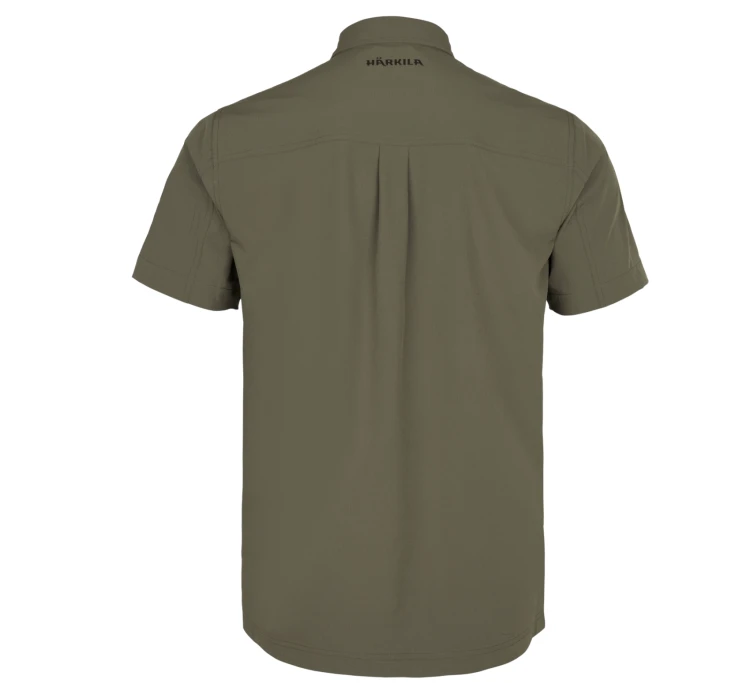 Koszula z krótkim rękawem Härkila Trek S/S - Grape Leaf