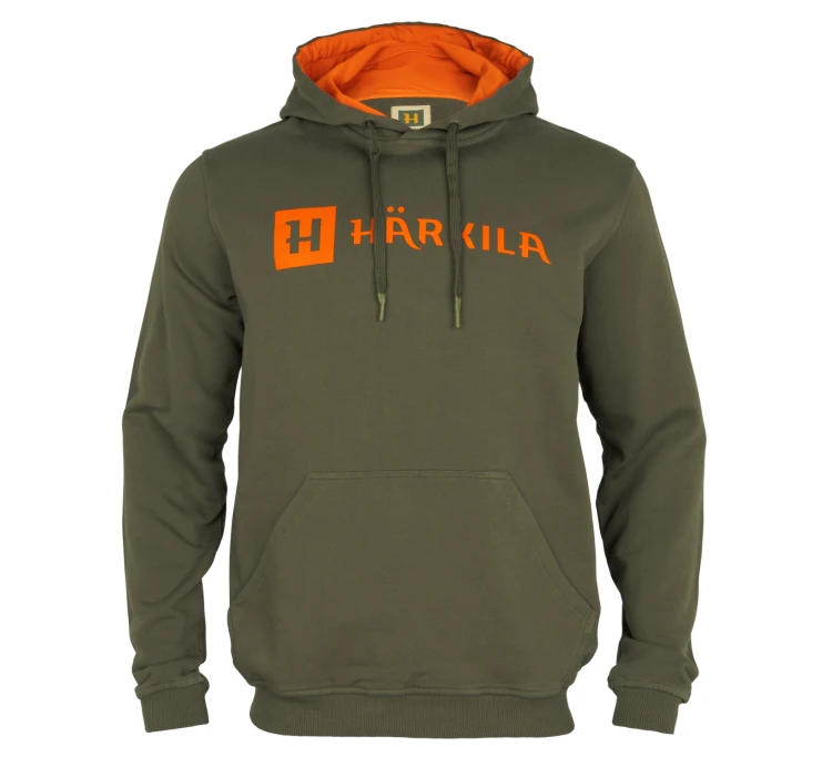 Bluza Härkila Identity Hoodie - Grape Leaf/ Mandarin Orange