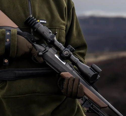 Celownik noktowizyjny HIKMICRO Alpex Pro LRF A50PL + iluminator X-HOG Pro v2 940/850 nm