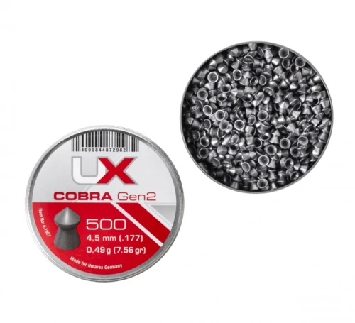 Śrut Diabolo UX Cobra Gen.2 4,5 mm (500)