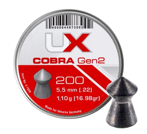 Śrut Diabolo UX Cobra Gen.2 5,5 mm (200)