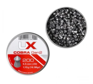 Śrut Diabolo UX Cobra Gen.2 5,5 mm (200)