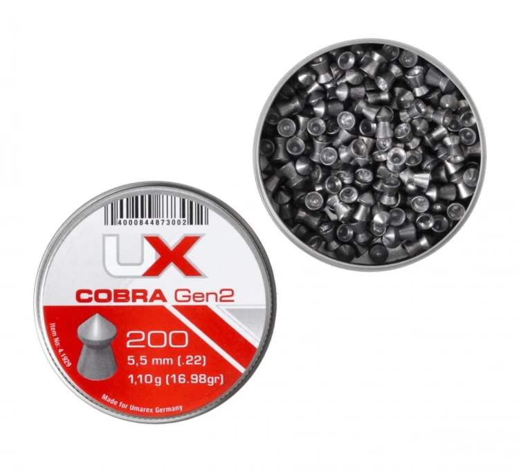 Śrut Diabolo UX Cobra Gen.2 5,5 mm (200)