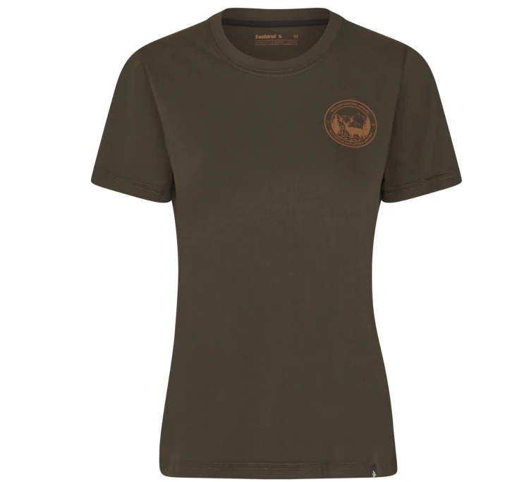 Koszulka damska Seeland Hunting Heritage - Pine Green