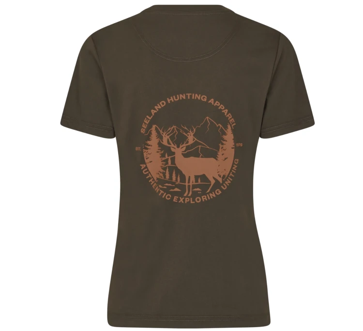 Koszulka damska Seeland Hunting Heritage - Pine Green
