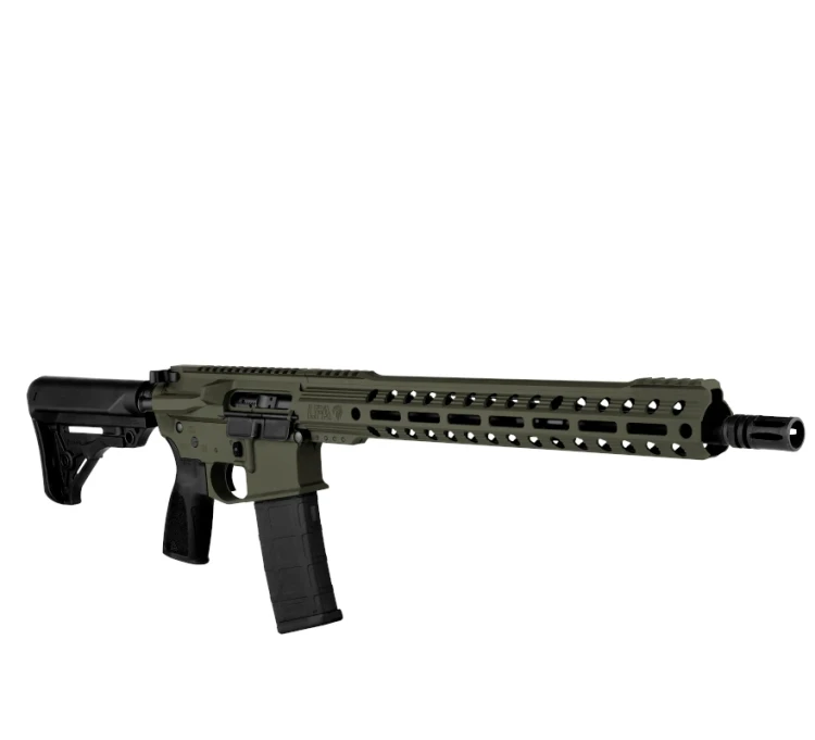 Karabinek LFA LF556 Battle Rifle 16" OD Green kal.5,56x45mm/223 Rem