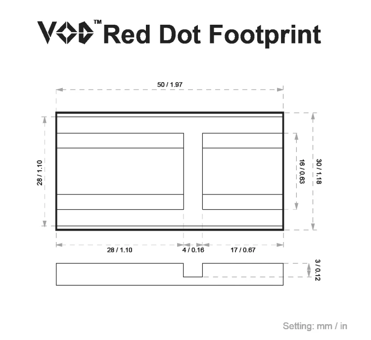 Kolimator zamknięty Vector Optics Frenzy FA 18x22 MRT - VOD - SCRD-M75
