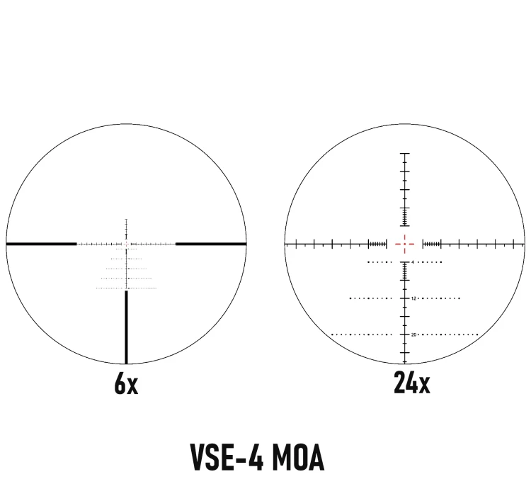 Luneta Vector Optics Sentinel 6-24x50 - FFP - VSE-4 MOA - SCFF-57