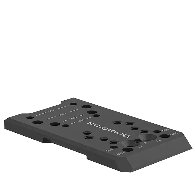 Uniwersalna płytka montażowa 4w1 pod kolimator do pistoletu GLOCK - SCFRM-GK11