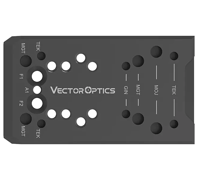 Uniwersalna płytka montażowa 4w1 pod kolimator do pistoletu GLOCK - SCFRM-GK11