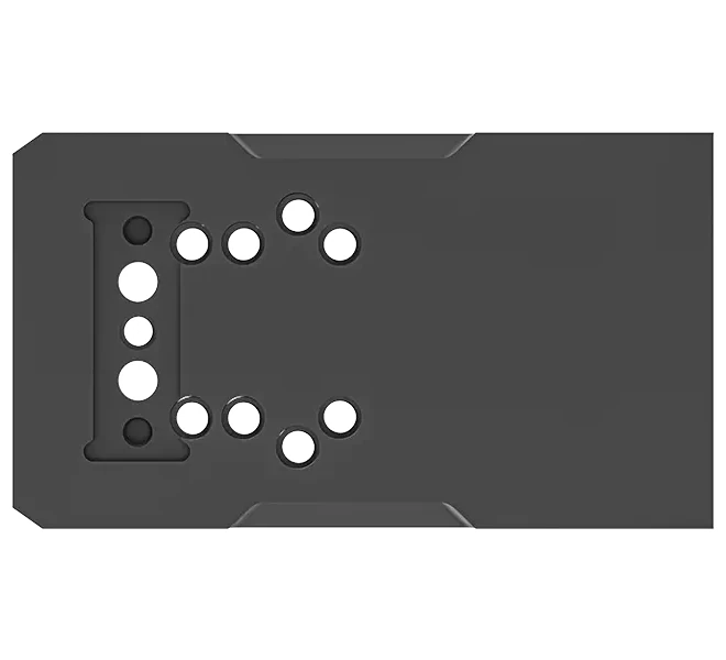 Uniwersalna płytka montażowa 4w1 pod kolimator do pistoletu GLOCK - SCFRM-GK11