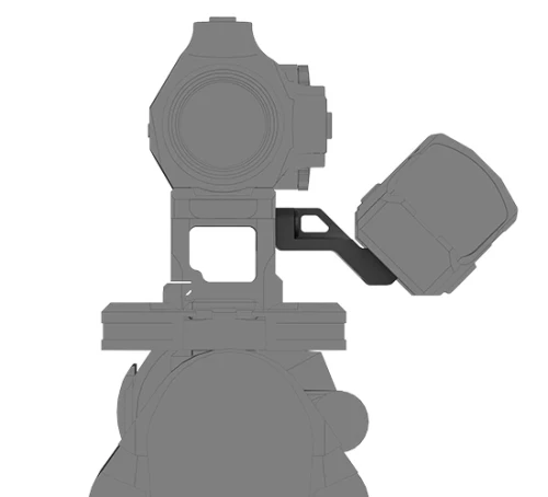 Montaż VAS 45° Offset Red Dot Adapter do montażu Vector Optics - SCRA-SM7