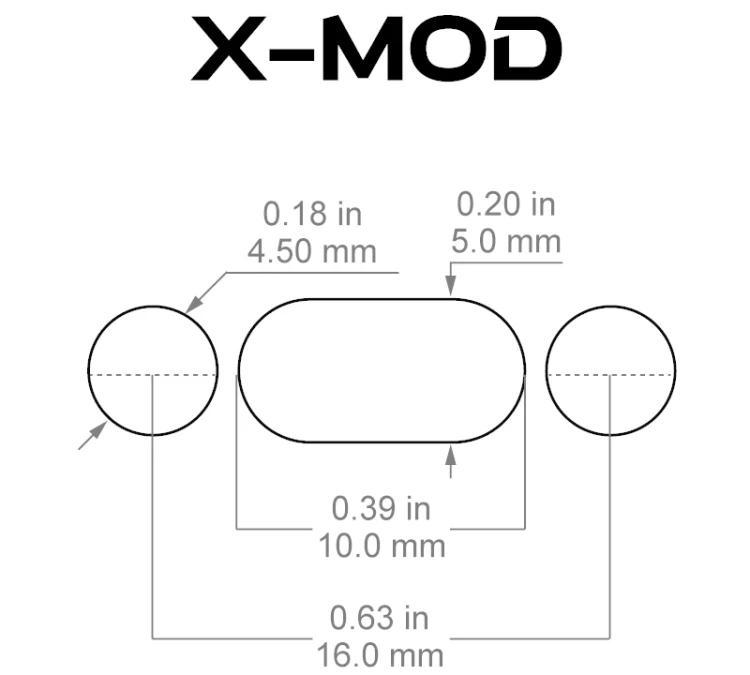 Montaż modułowy Vector Optics VAS - Wysoki - 21mm Picatinny - SCRA-77