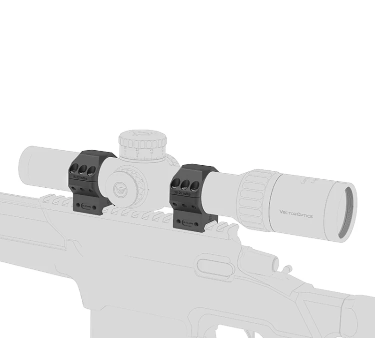 Montaż dwuczęściowy Vector Optics X-ACCU 34mm - Niski - 21mm Picatinny - XASR-3452