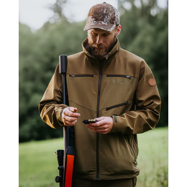 Kurtka Pinewood Furudal Hunters Stretch 5825 - Olive Green