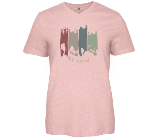 Koszulka damska Pinewood Finnveden 3449 - D. Pink Mel Adventure