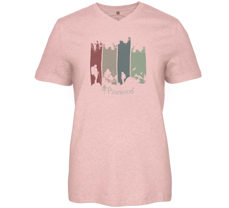 Koszulka damska Pinewood Finnveden 3449 - D. Pink Mel Adventure