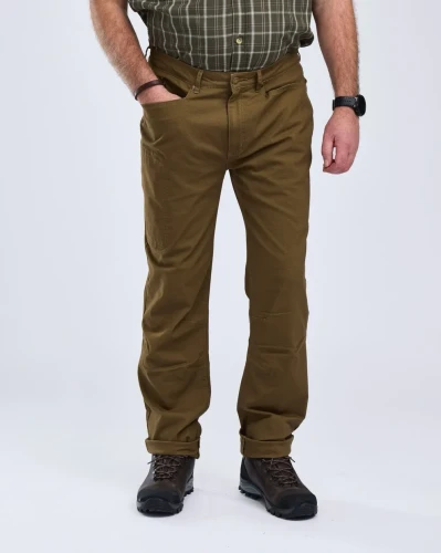 Spodnie Pinewood Varmano Vintage 5352 - Olive Brown