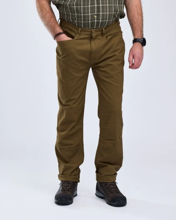 Spodnie Pinewood Varmano Vintage 5352 - Olive Brown