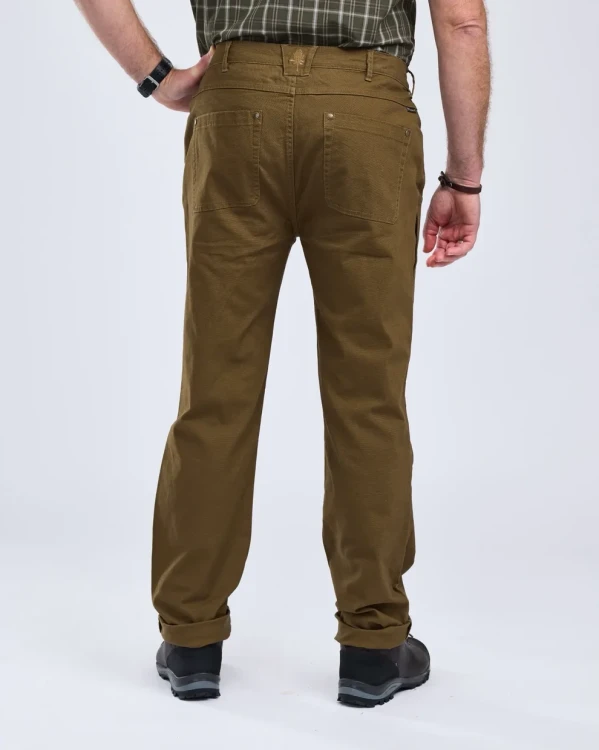 Spodnie Pinewood Varmano Vintage 5352 - Olive Brown