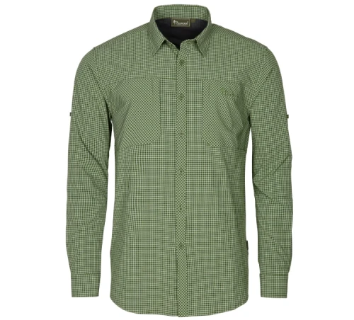Koszula Pinewood Nature Safe 5341 - Pine Green/Off White