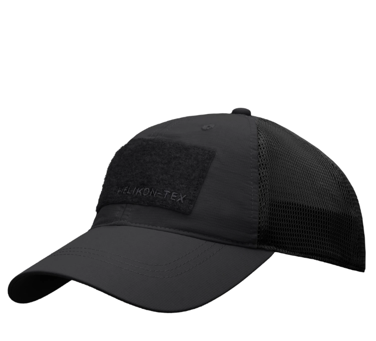 Czapka Helikon Technical Trucker - Czarny (CZ-TTR-NL-01)