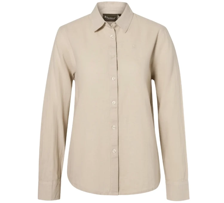 Koszula damska Pinewood Värnamo InsectSafe 3372 - Linen Beige
