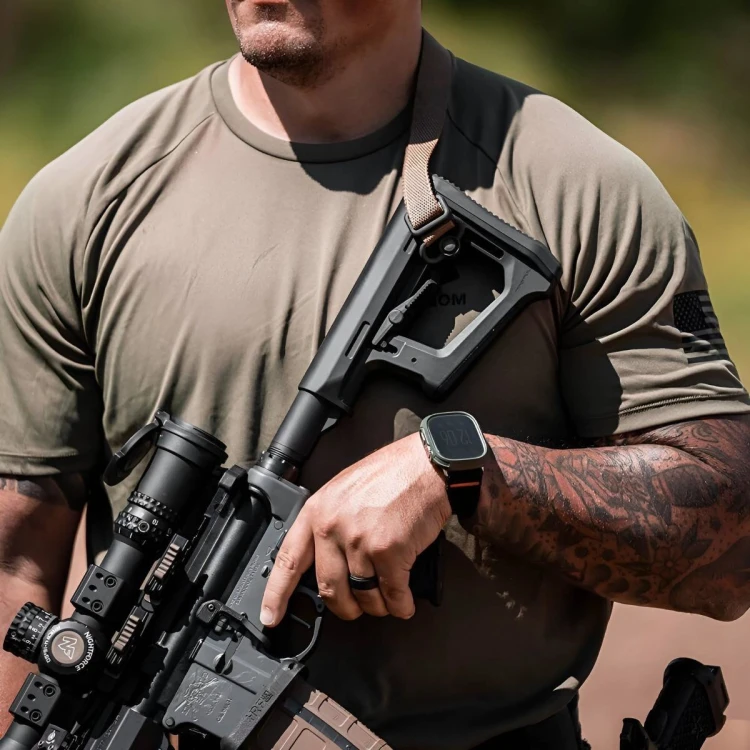 Kolba Magpul MOE DT-PR QD do AR-15/M4 - Mil-Spec - Czarny - MAG1447-BLK