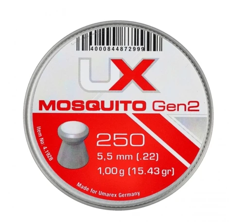 Śrut diabolo UX Mosquito gen.2 5,5 mm (250)