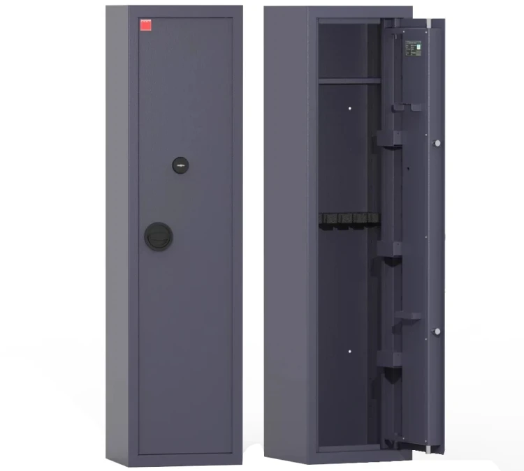 Szafa na broń długą (6 szt.) NOVCAN G-3/MODERN/125/6+ (RAL7024) - klasa S1